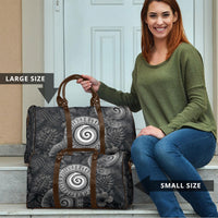 Hawaiian Piko Travel Bag Cultural Anchor Connect Your Roots Ocean Waves