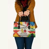 Support Your Fruity Friends Love Wins Gay Pride Leather Bag LGBTQ Retro 30s Cartoon Checkered