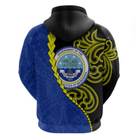 Federated States Of Micronesia FSM Hoodie Pacific Islander Tribal Swirl Geometric Pattern