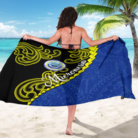 Federated States Of Micronesia FSM Sarong Pacific Islander Tribal Swirl Geometric Pattern