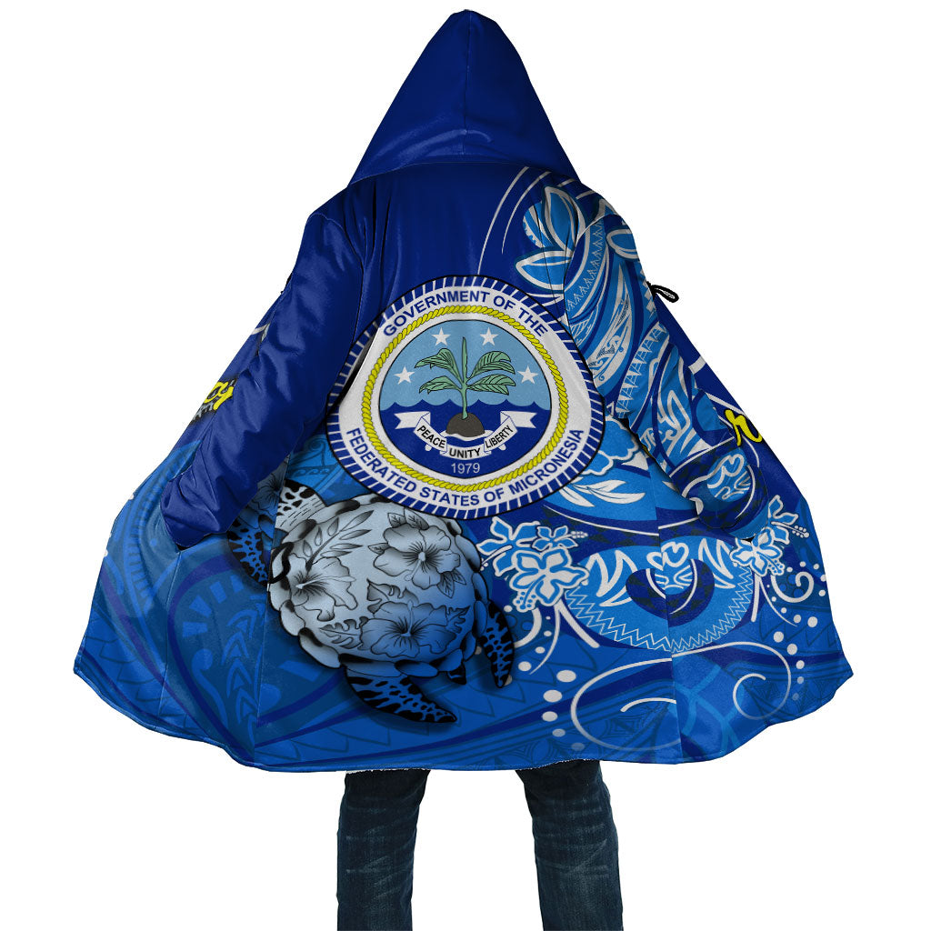 Micronesia Sea Turtle Cloak Federated States Of Micronesia Tribal Floral Pattern