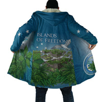 Micronesia Independence Day Cloak FSM Patriotic Pacific Island Nan Madol Ruins Seabird Tropical