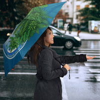 Micronesia Independence Day Umbrella FSM Patriotic Pacific Island Nan Madol Ruins Seabird Tropical
