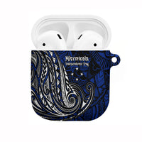 Micronesia Independence Day FSM AirPods Case Tribal Tattoo Pattern Flag Seal Heritage