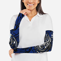 Micronesia Independence Day FSM Arm Sleeves Tribal Tattoo Pattern Flag Seal Heritage TS04 - Polynesian Pride