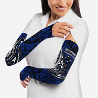 Micronesia Independence Day FSM Arm Sleeves Tribal Tattoo Pattern Flag Seal Heritage TS04 - Polynesian Pride