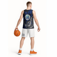 Micronesia Independence Day FSM Basketball Jersey Tribal Tattoo Pattern Flag Seal Heritage TS04 - Polynesian Pride
