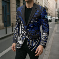 Micronesia Independence Day FSM Blazer Tribal Tattoo Pattern Flag Seal Heritage