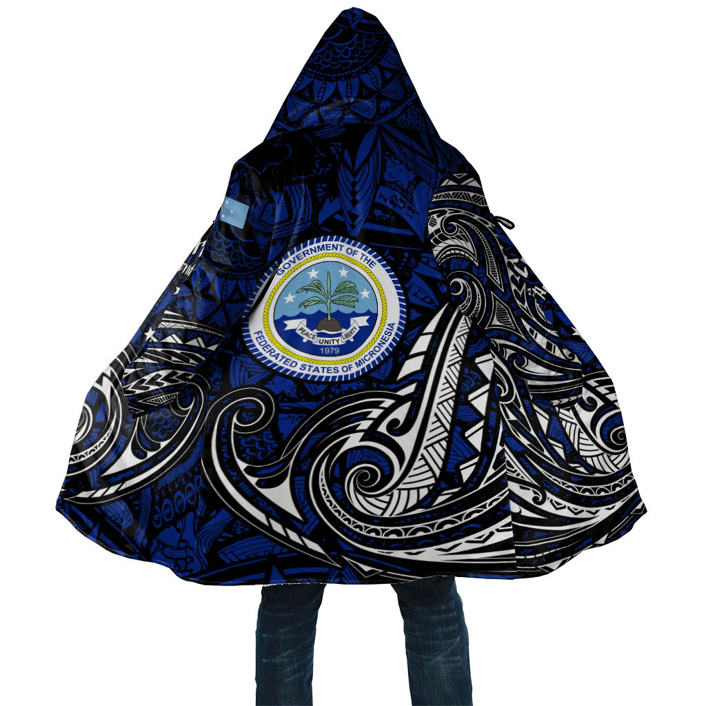 Micronesia Independence Day FSM Cloak Tribal Tattoo Pattern Flag Seal Heritage
