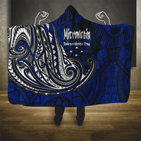 Micronesia Independence Day FSM Hooded Blanket Tribal Tattoo Pattern Flag Seal Heritage TS04 - Polynesian Pride