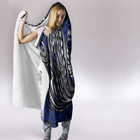 Micronesia Independence Day FSM Hooded Blanket Tribal Tattoo Pattern Flag Seal Heritage TS04 - Polynesian Pride