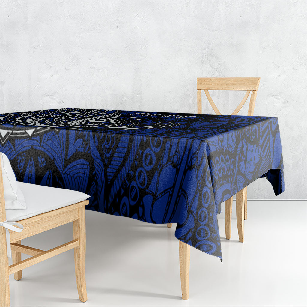 Micronesia Independence Day FSM Tablecloth Tribal Tattoo Pattern Flag Seal Heritage