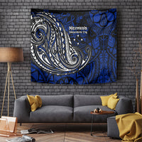 Micronesia Independence Day FSM Tapestry Tribal Tattoo Pattern Flag Seal Heritage