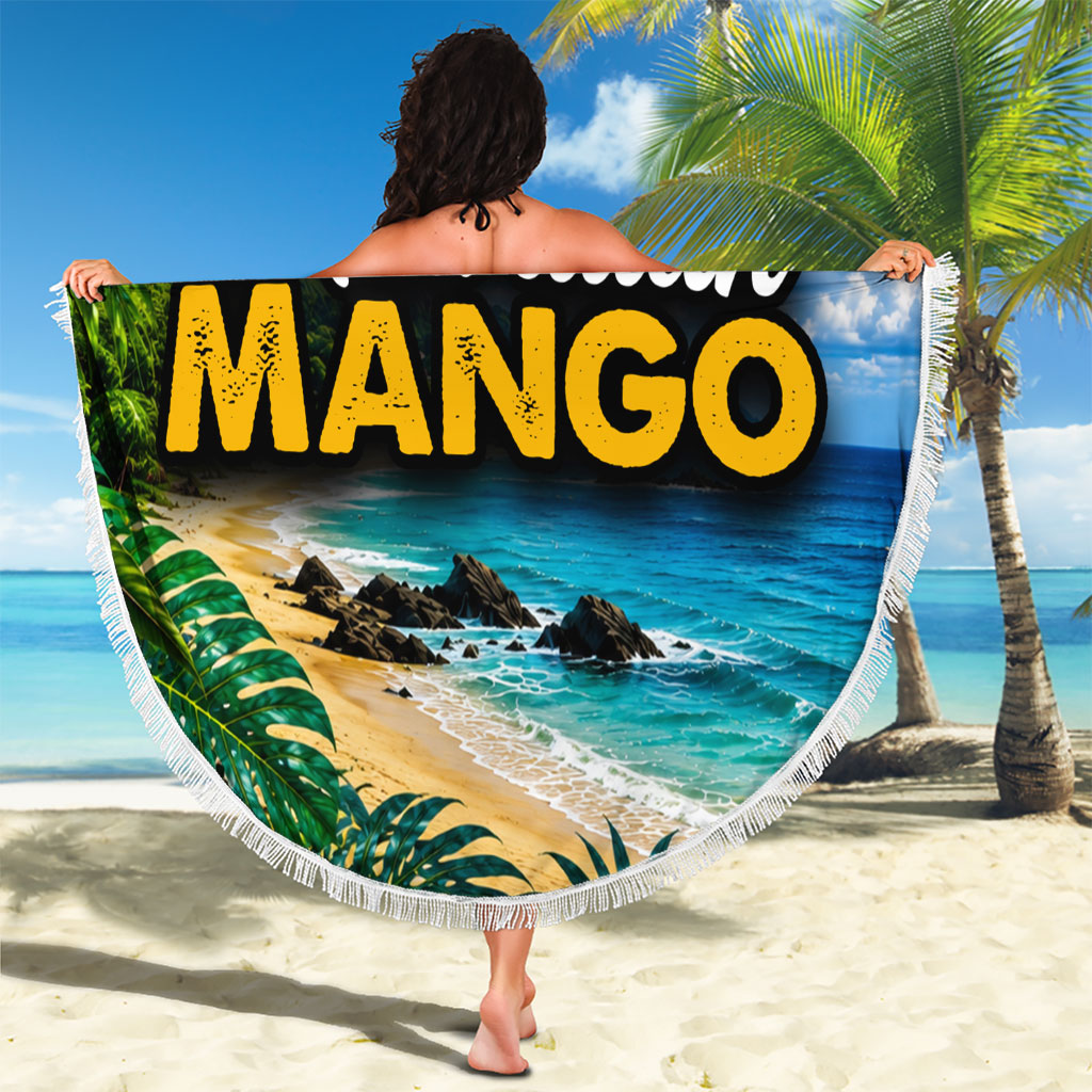 Hawaiian Mango Tropical Beach Beach Blanket Scenic Island Nature Exotic Fruit Graphic TS04 - Polynesian Pride