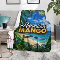 Hawaiian Mango Tropical Beach Blanket Scenic Island Nature Exotic Fruit Graphic TS04 - Polynesian Pride