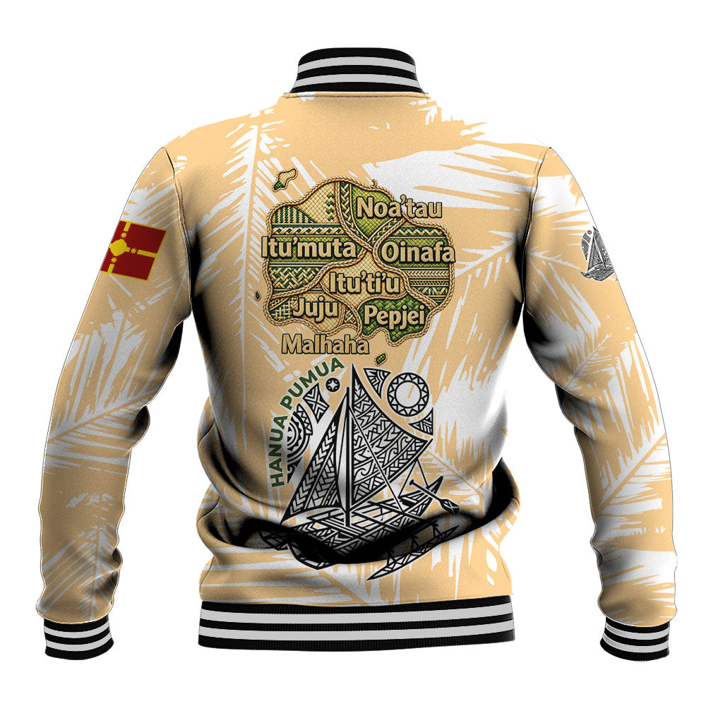 Rotuman Culture Island Pride Baseball Jacket Traditional Polynesian Tribal Pattern With Island Map TS04 - Polynesian Pride