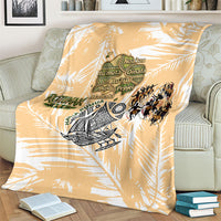 Rotuman Culture Island Pride Blanket Traditional Polynesian Tribal Pattern With Island Map TS04 - Polynesian Pride