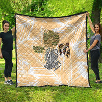 Rotuman Culture Island Pride Quilt Traditional Polynesian Tribal Pattern With Island Map TS04 - Polynesian Pride