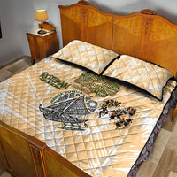 Rotuman Culture Island Pride Quilt Bed Set Traditional Polynesian Tribal Pattern With Island Map TS04 - Polynesian Pride