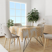 Rotuman Culture Island Pride Tablecloth Traditional Polynesian Tribal Pattern With Island Map TS04 - Polynesian Pride