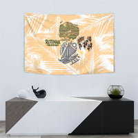 Rotuman Culture Island Pride Tapestry Traditional Polynesian Tribal Pattern With Island Map TS04 - Polynesian Pride