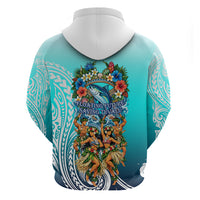 Floating Future Saving Tuvalu Hoodie Ocean Blue Pacific Polynesian Cultural Art Marine Wildlife TS04 - Polynesian Pride