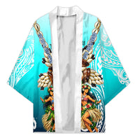Floating Future Saving Tuvalu Kimono Ocean Blue Pacific Polynesian Cultural Art Marine Wildlife