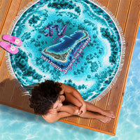 Tuvalu First Digital Nation In The Metaverse Beach Blanket Polynesian Island Atoll Cyber Ocean TS04 - Polynesian Pride