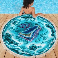 Tuvalu First Digital Nation In The Metaverse Beach Blanket Polynesian Island Atoll Cyber Ocean TS04 - Polynesian Pride