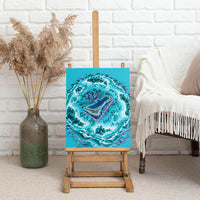 Tuvalu First Digital Nation In The Metaverse Canvas Wall Art Polynesian Island Atoll Cyber Ocean TS04 - Polynesian Pride