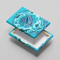 Tuvalu First Digital Nation In The Metaverse Canvas Wall Art Polynesian Island Atoll Cyber Ocean TS04 - Polynesian Pride