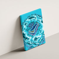 Tuvalu First Digital Nation In The Metaverse Canvas Wall Art Polynesian Island Atoll Cyber Ocean TS04 - Polynesian Pride