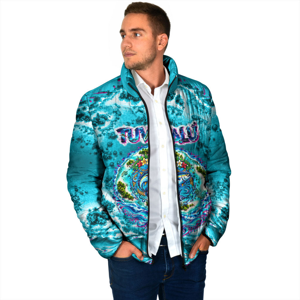 Tuvalu First Digital Nation In The Metaverse Padded Jacket Polynesian Island Atoll Cyber Ocean TS04 - Polynesian Pride