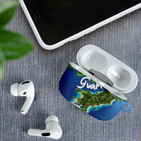 Guam Tropical Island AirPods Case Hibiscus Floral Ocean Waves TS04 - Polynesian Pride