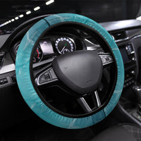 Hawaii 60th Birthday Eagle Steering Wheel Cover Tropical Sunset Beach Hibiscus Ocean Wave