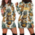 Pineapple Skull Hoodie Dress Summer Paradise TS04 - Polynesian Pride