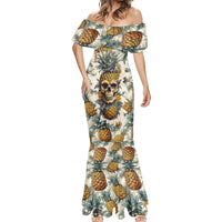 Pineapple Skull Mermaid Dress Summer Paradise TS04 - Polynesian Pride