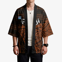 Straight Outta Kadavu Fiji Kimono Tribal Polynesian Tattoo Coat Of Arms Flag