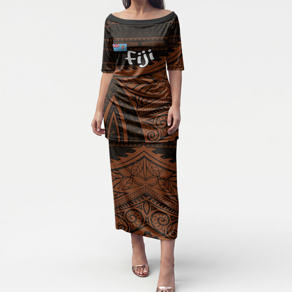 Straight Outta Kadavu Fiji Puletasi Tribal Polynesian Tattoo Coat Of Arms Flag