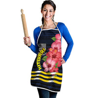 Kiribati Apron Tropical Pink Hibiscus Flowers Polynesian Tribal TS04 - Polynesian Pride