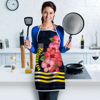Kiribati Apron Tropical Pink Hibiscus Flowers Polynesian Tribal TS04 - Polynesian Pride
