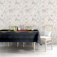 Kiribati Tablecloth Tropical Pink Hibiscus Flowers Polynesian Tribal TS04 - Polynesian Pride