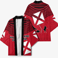 Wallis And Futuna Kimono Polynesian Tattoo Flag Map
