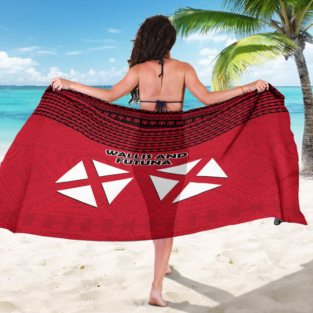 Wallis And Futuna Sarong Polynesian Tattoo Flag Map