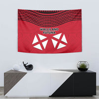 Wallis And Futuna Tapestry Polynesian Tattoo Flag Map