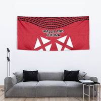 Wallis And Futuna Tapestry Polynesian Tattoo Flag Map