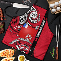 Wallis And Futuna Apron Tribal Polynesian Tattoo Flag Motif