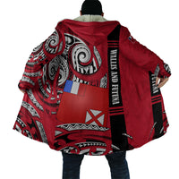 Wallis And Futuna Cloak Tribal Polynesian Tattoo Flag Motif