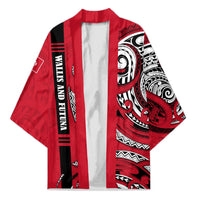 Wallis And Futuna Kimono Tribal Polynesian Tattoo Flag Motif