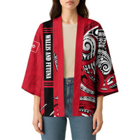 Wallis And Futuna Kimono Tribal Polynesian Tattoo Flag Motif